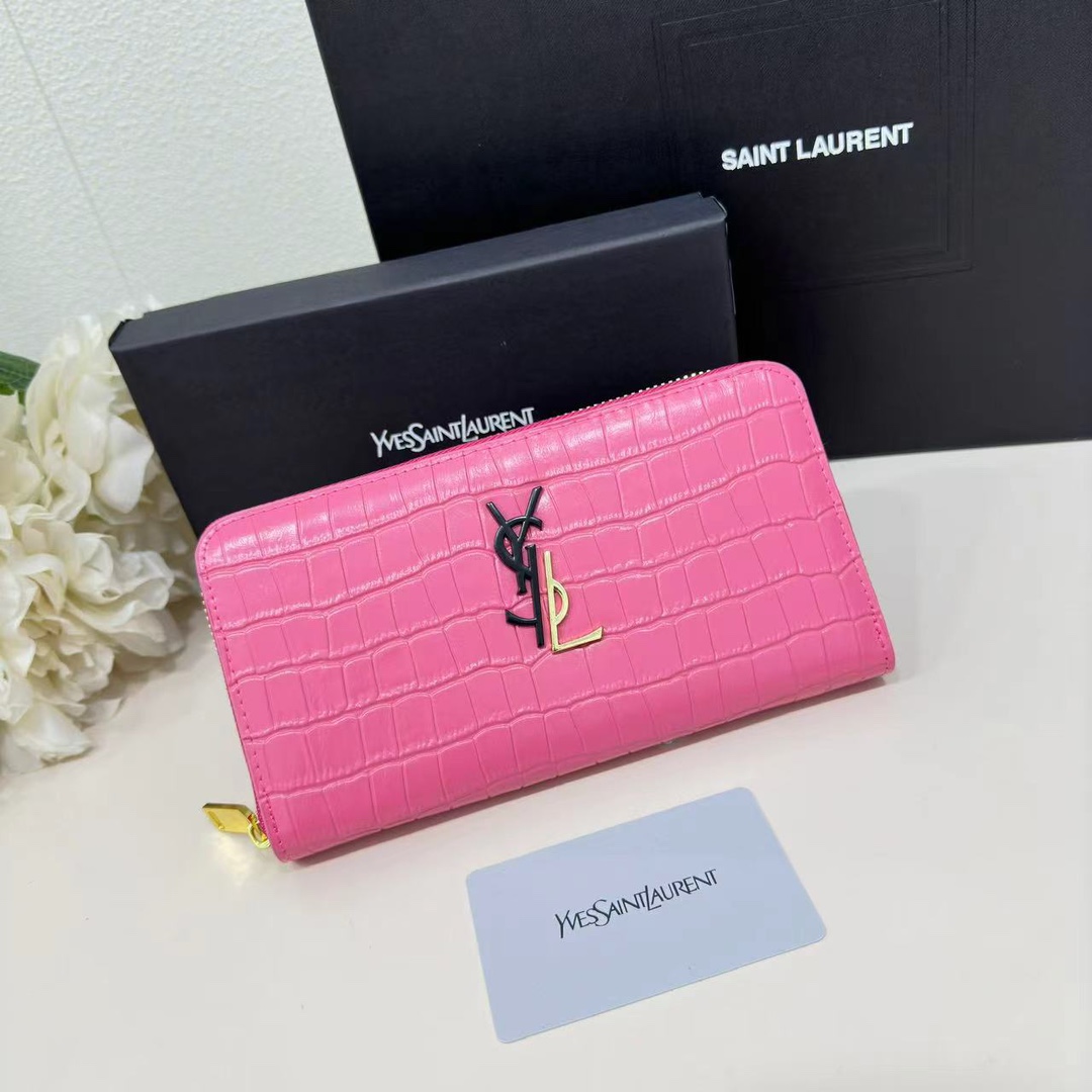 SAINT LAURENT 【入手困難】ファスナー財布★全色★