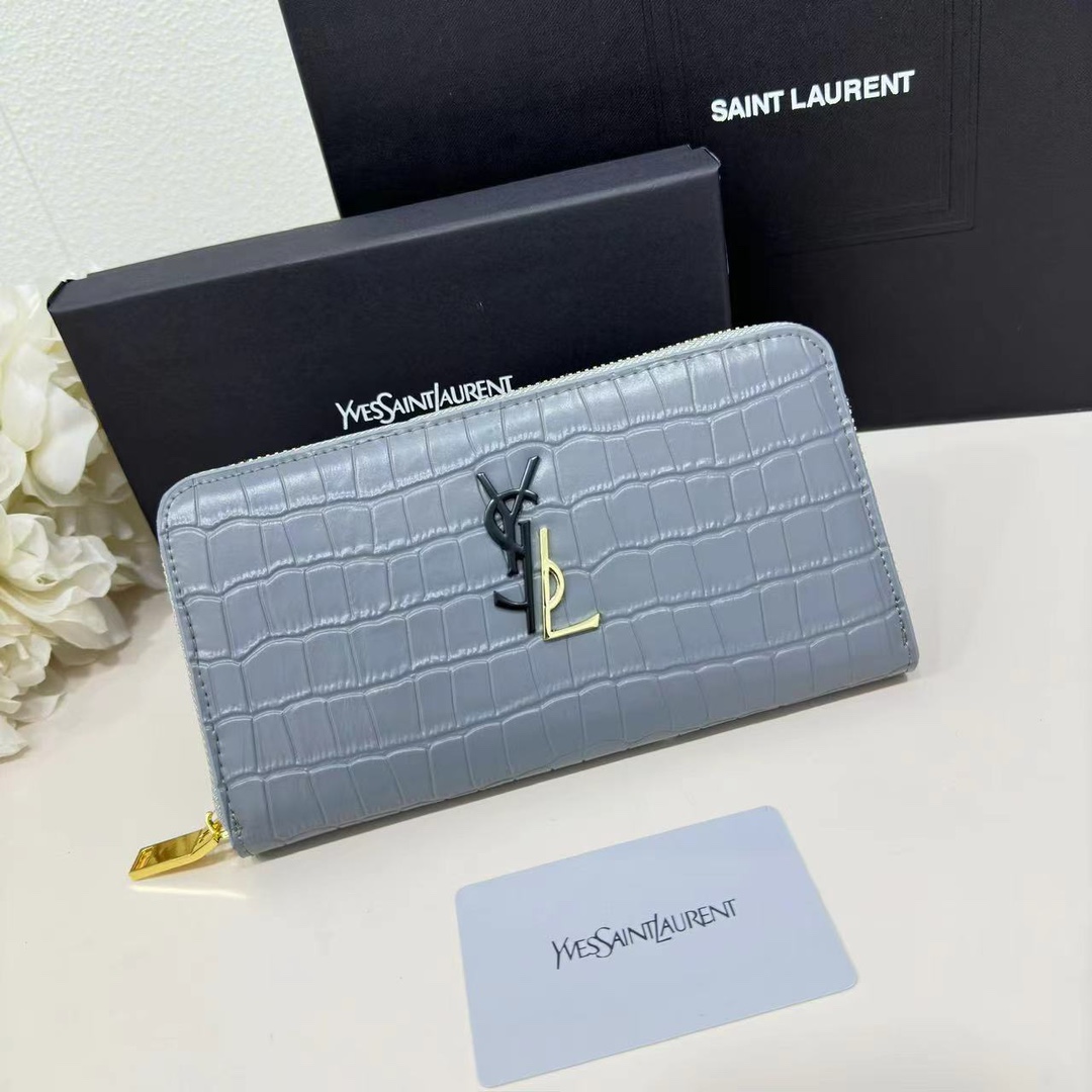 SAINT LAURENT 【入手困難】ファスナー財布★全色★
