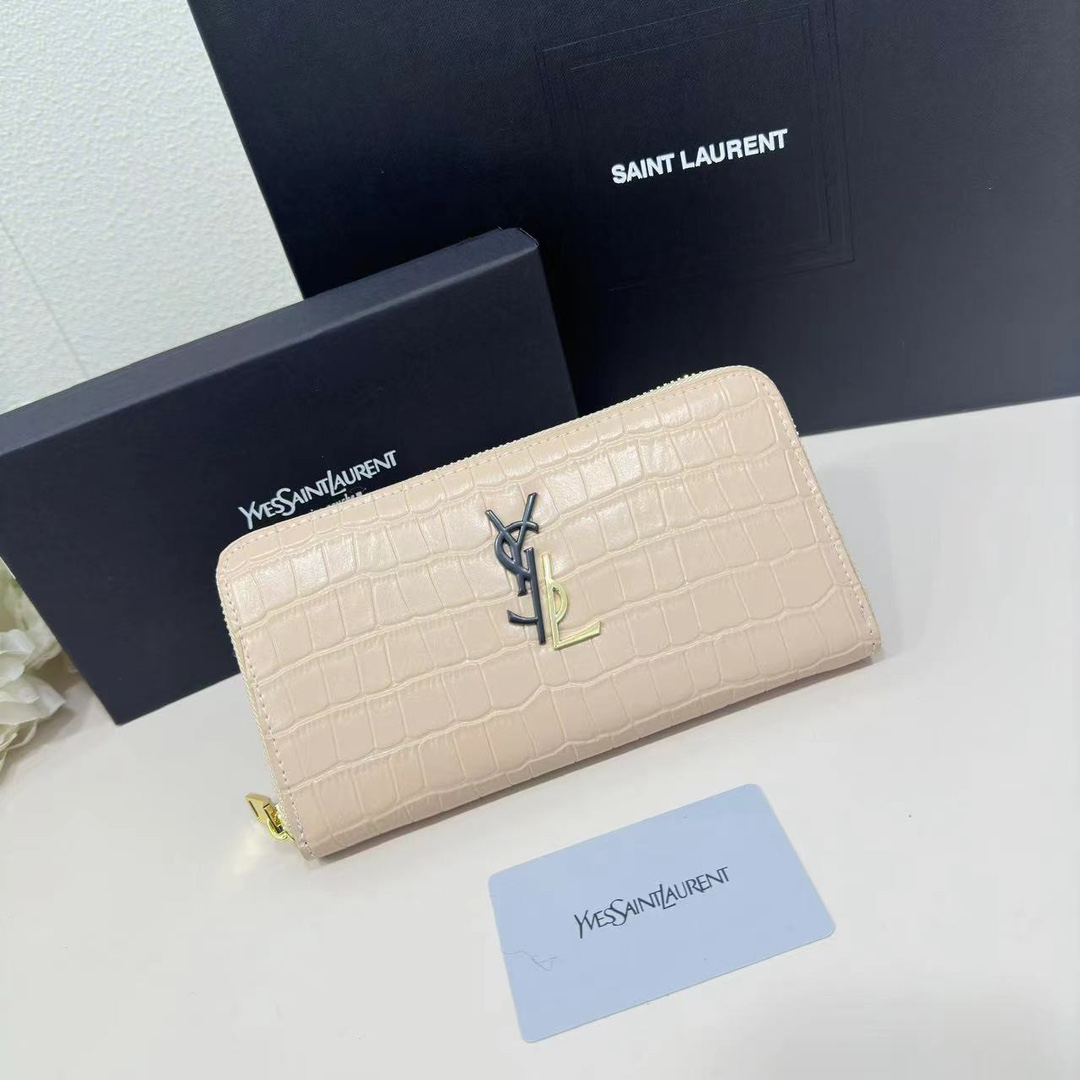 SAINT LAURENT 【入手困難】ファスナー財布★全色★