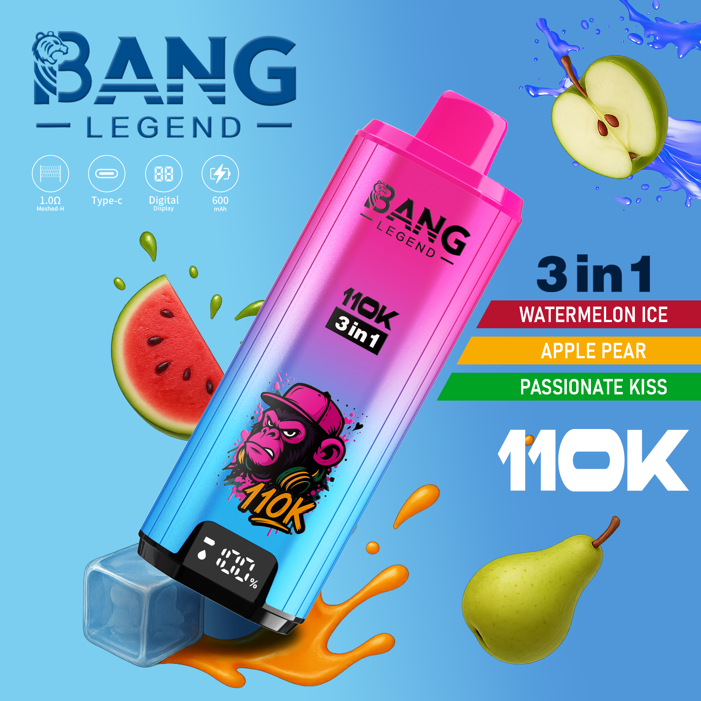 BANG LEGEND 110K 3in1 フレーバーデバイス