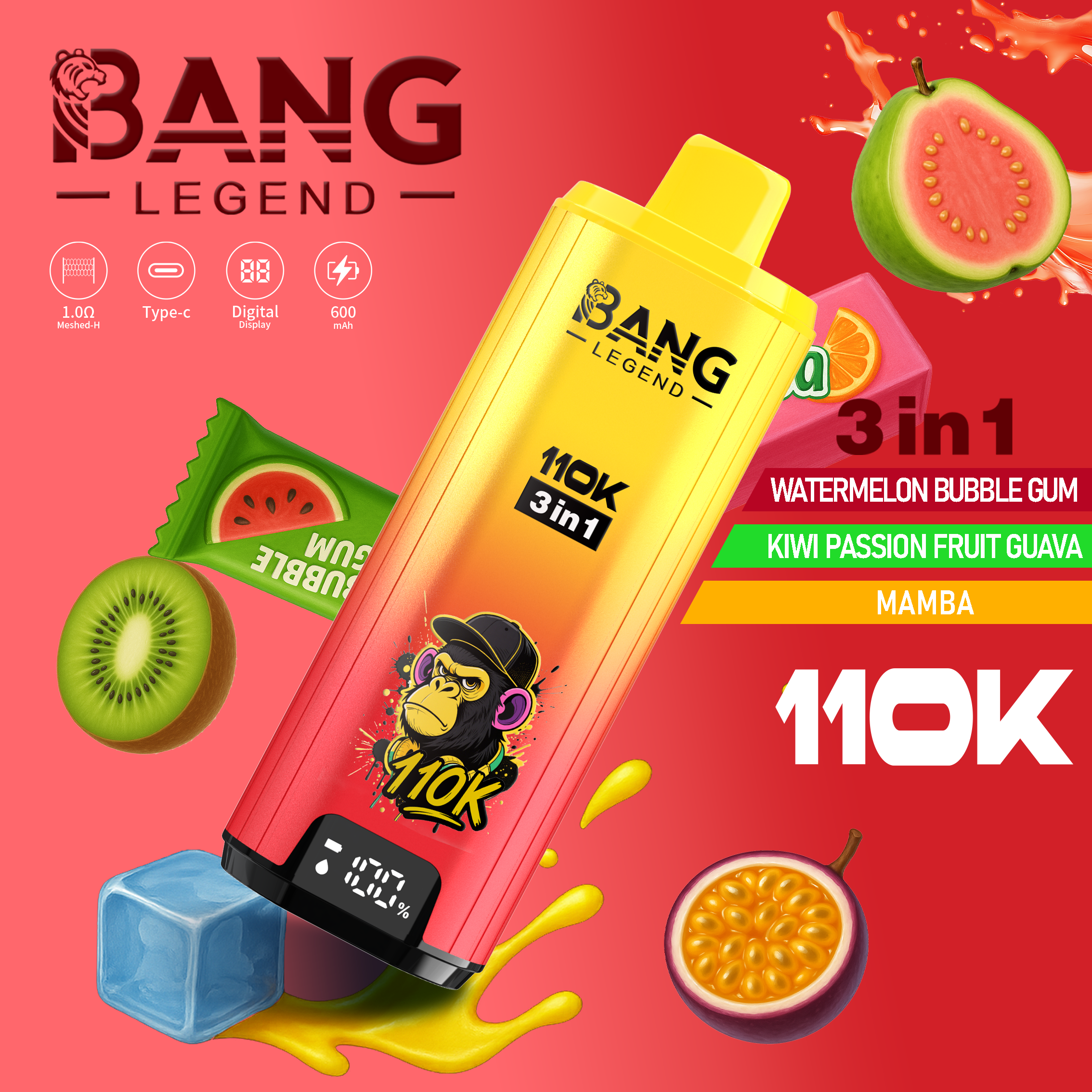BANG LEGEND 110K 3in1 フレーバーデバイス