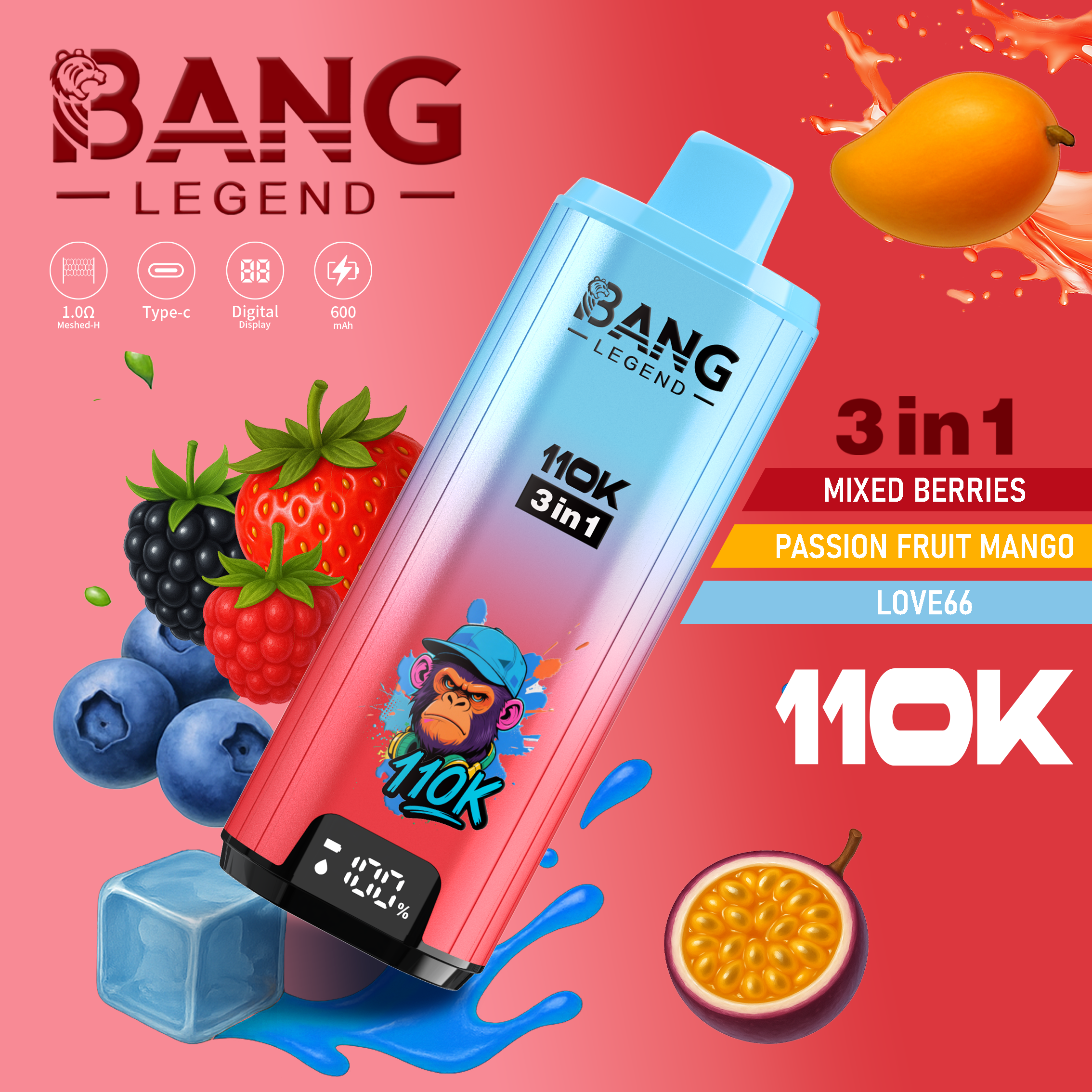 BANG LEGEND 110K 3in1 フレーバーデバイス
