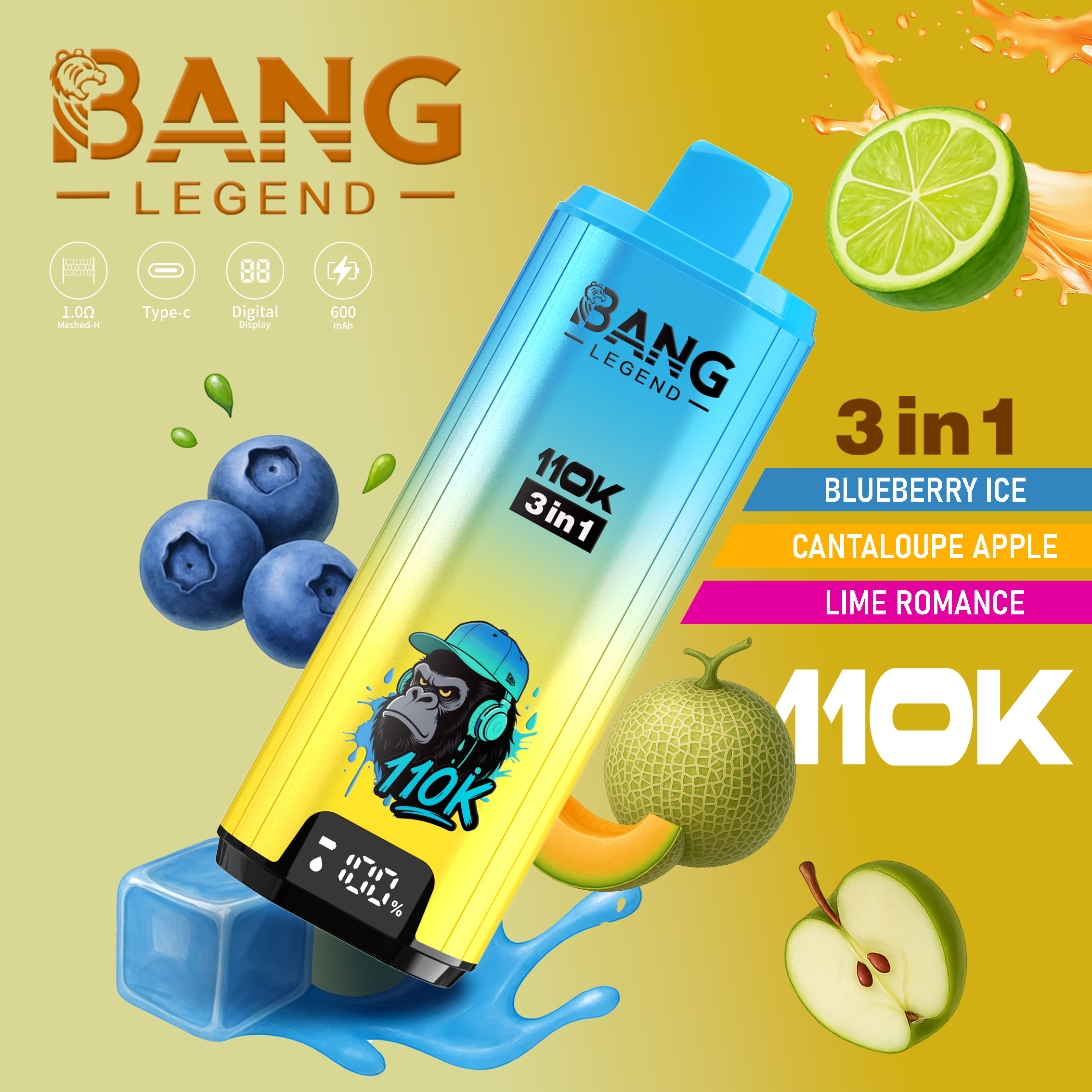 BANG LEGEND 110K 3in1 フレーバーデバイス