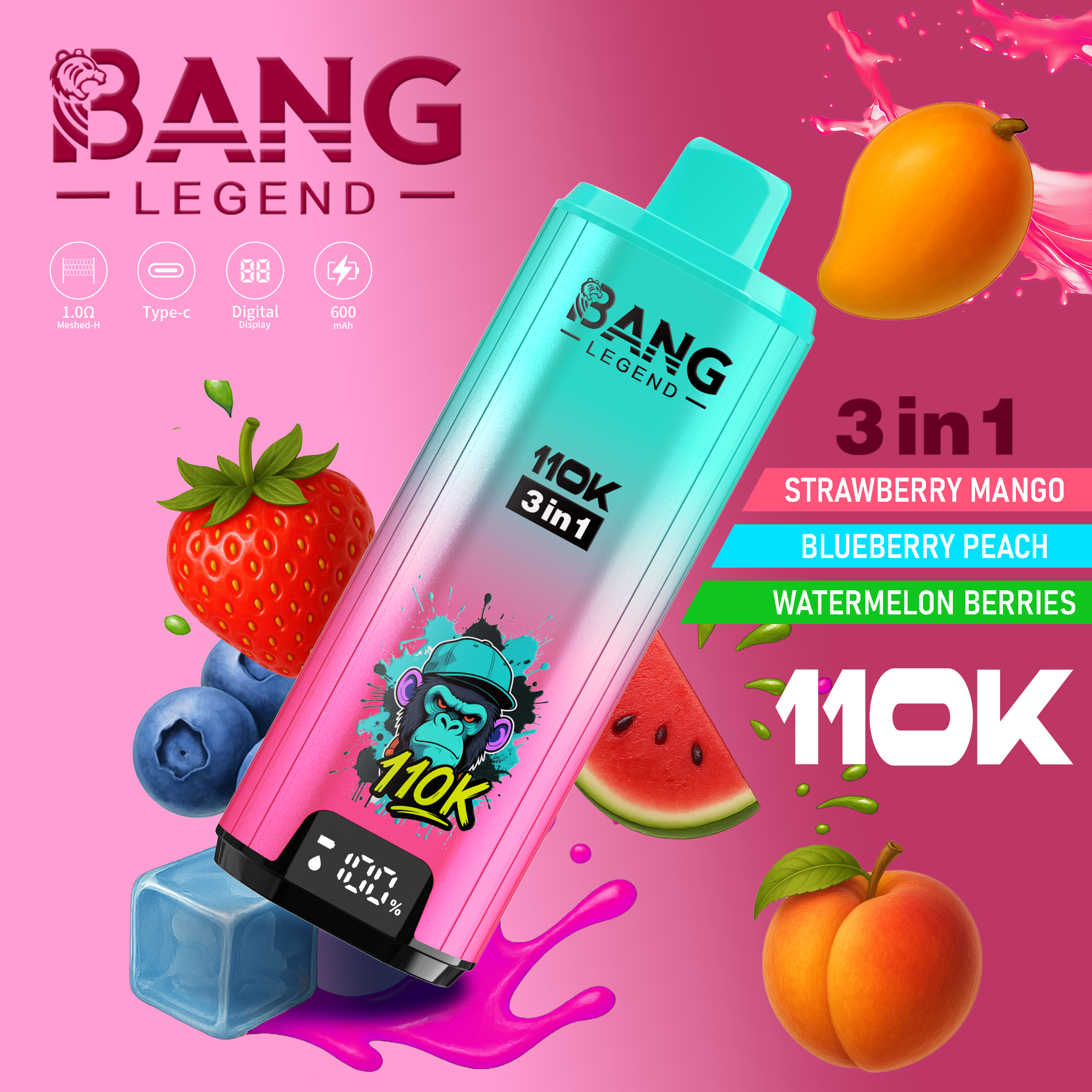 BANG LEGEND 110K 3in1 フレーバーデバイス