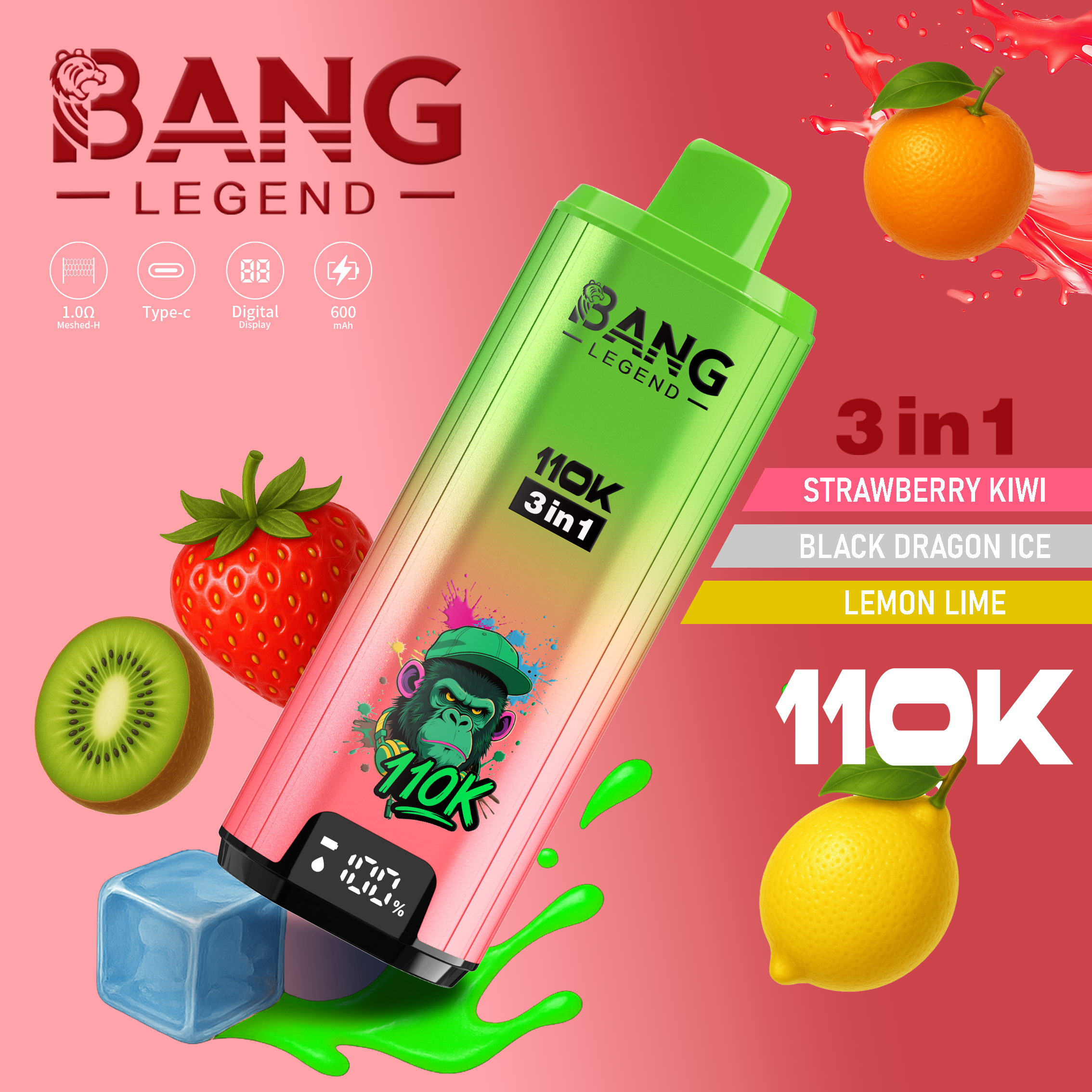 BANG LEGEND 110K 3in1 フレーバーデバイス