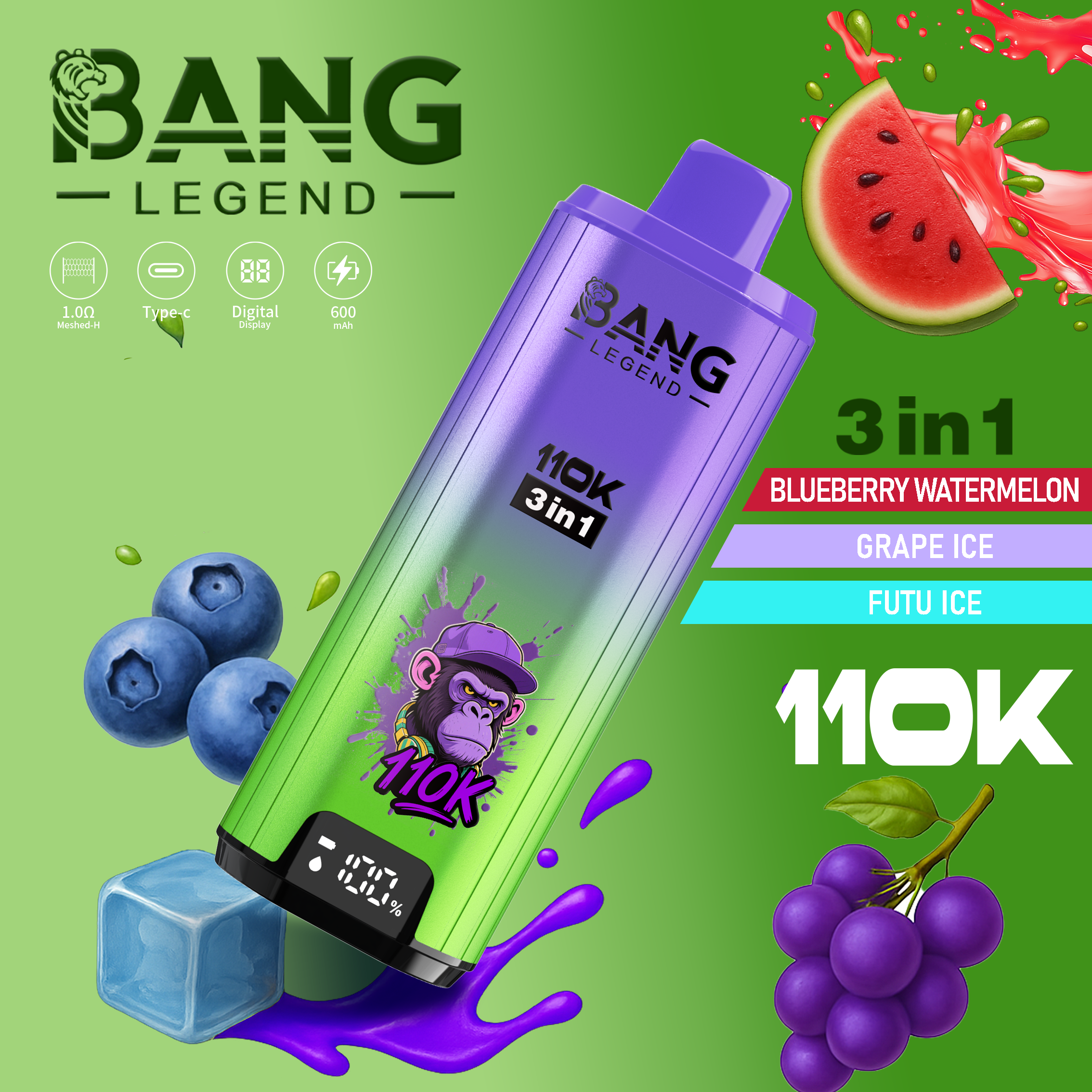 BANG LEGEND 110K 3in1 フレーバーデバイス