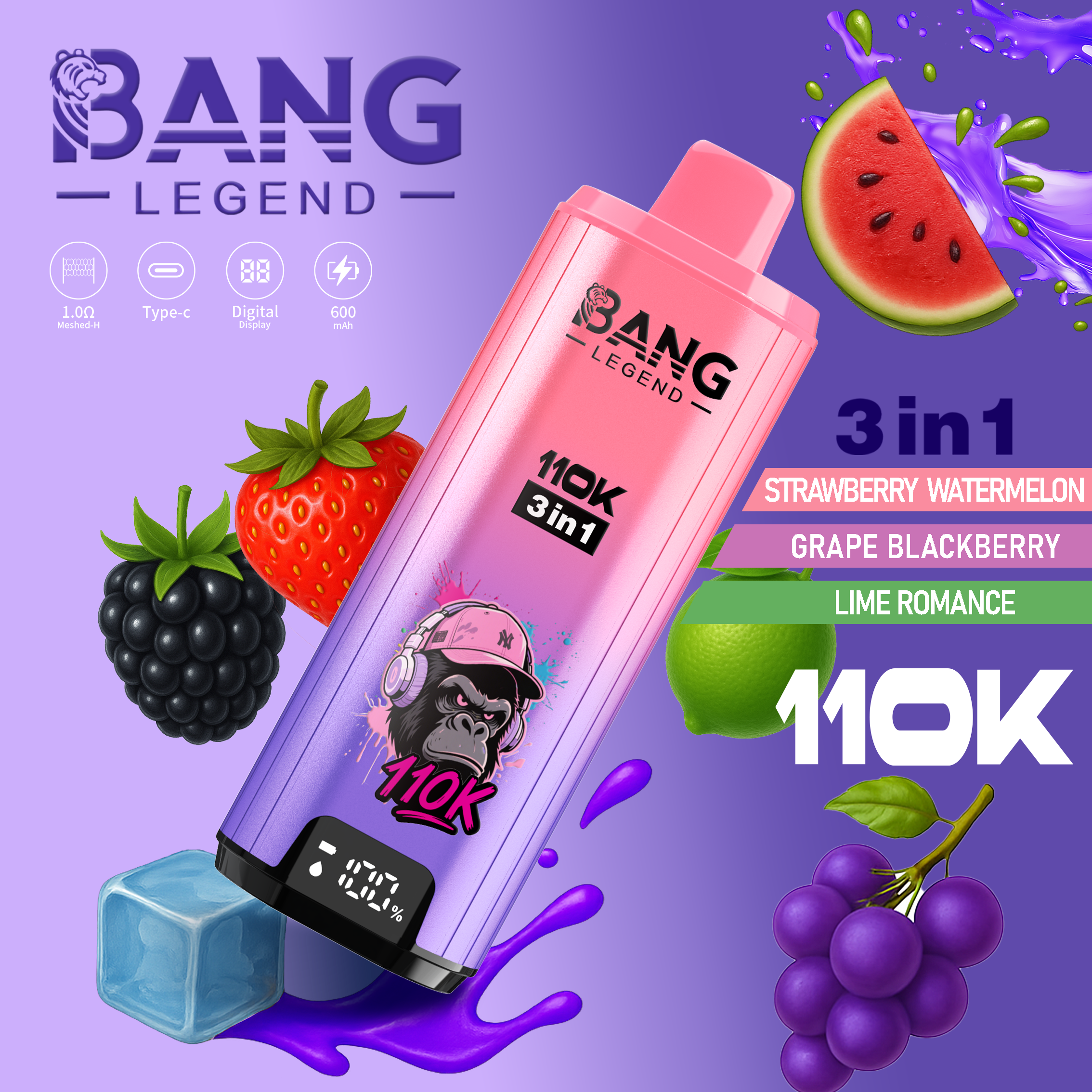 BANG LEGEND 110K 3in1 フレーバーデバイス