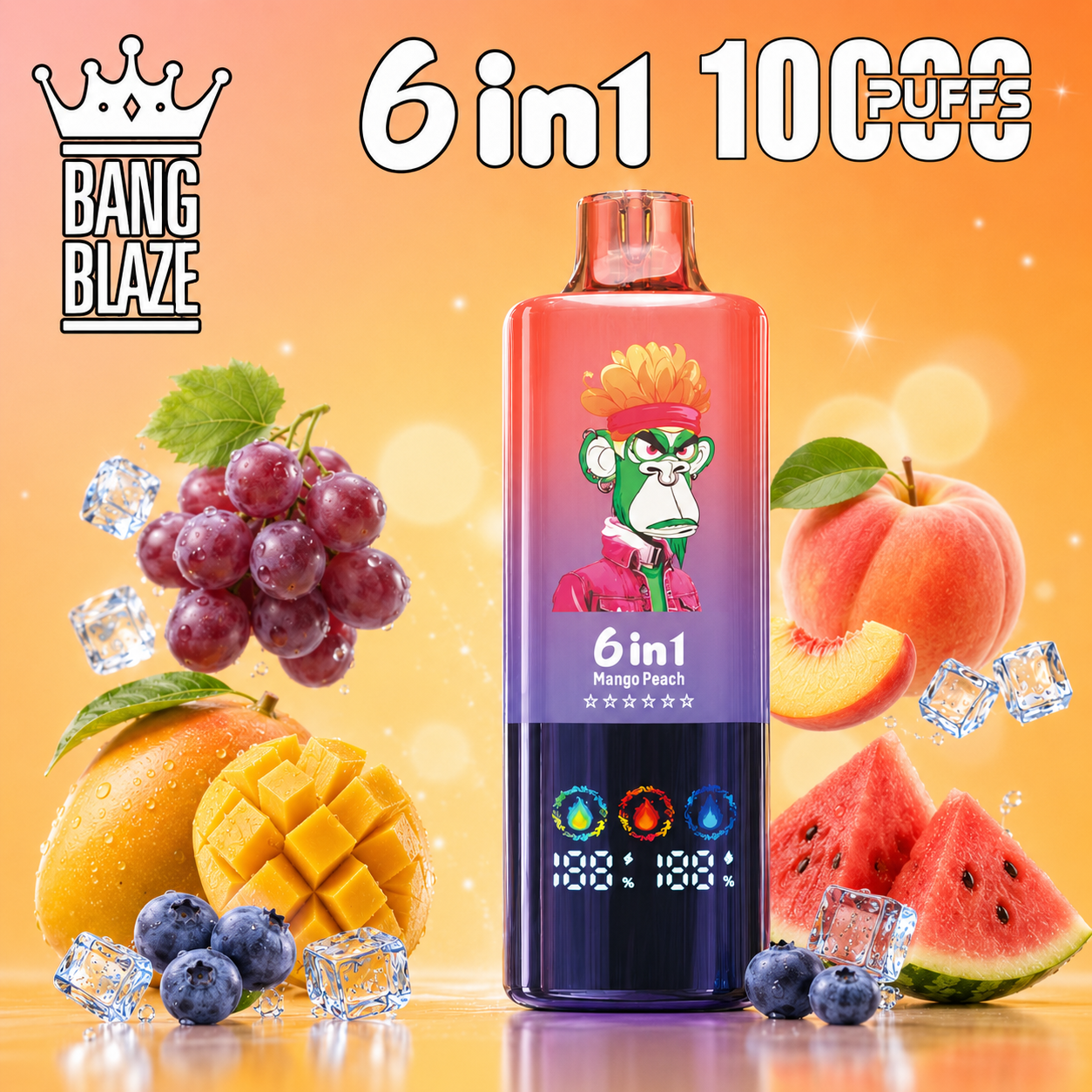 BANG BLAZE 100K 6in1 フレーバーデバイス