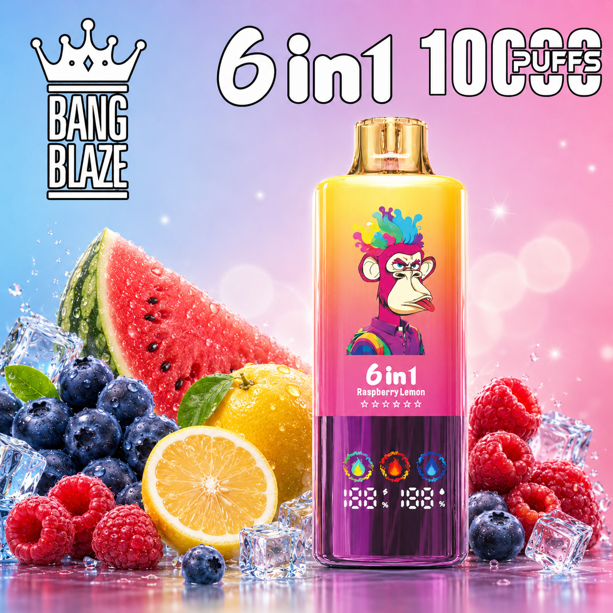 BANG BLAZE 100K 6in1 フレーバーデバイス