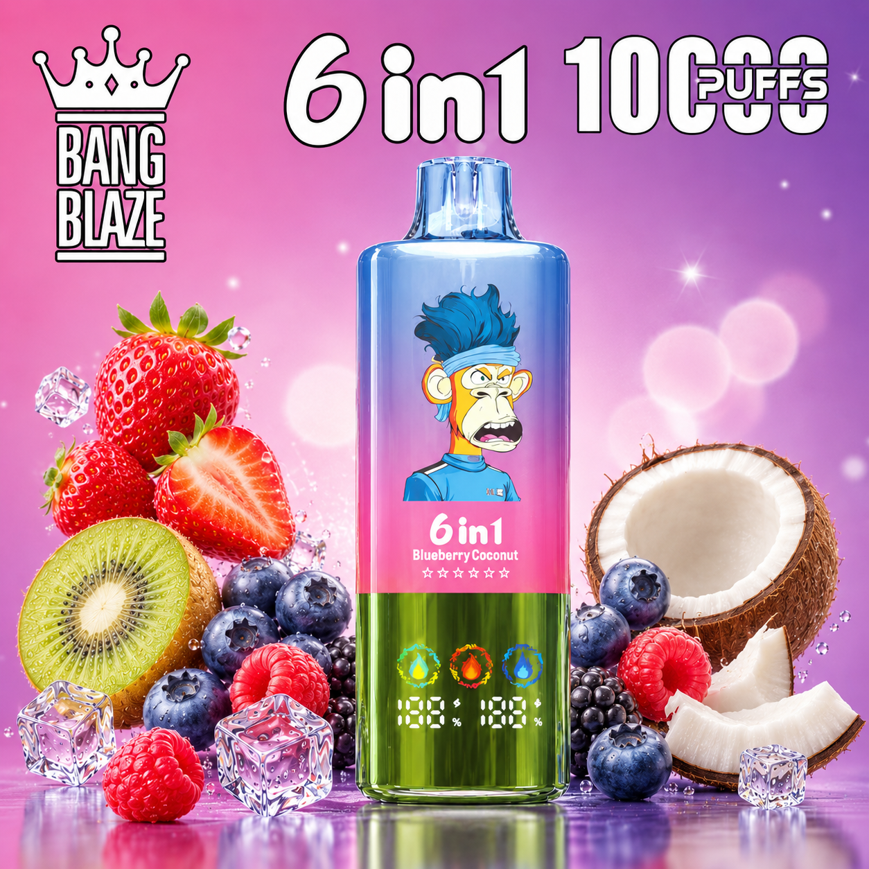 BANG BLAZE 100K 6in1 フレーバーデバイス