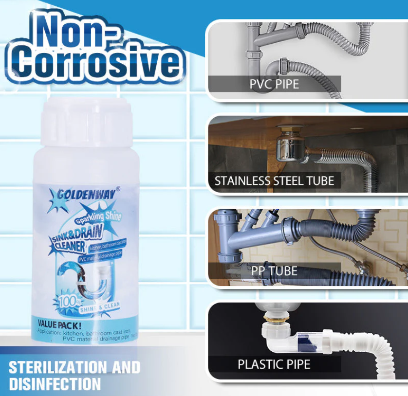 Clear & Fresh in One Go! Pipe Dredge Deodorant – 50% OFF