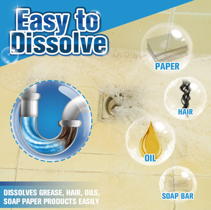 Clear & Fresh in One Go! Pipe Dredge Deodorant – 50% OFF