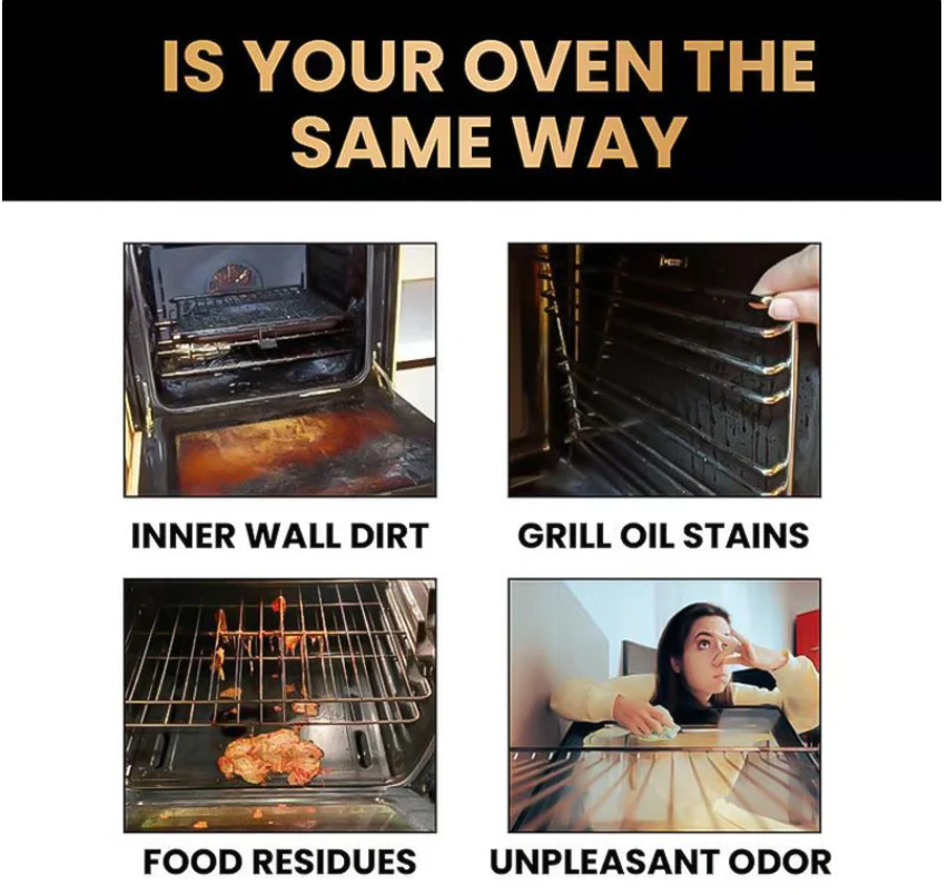 📢📢Buy 2 get 1 free⏰Oven & Grill Cleaner Spray