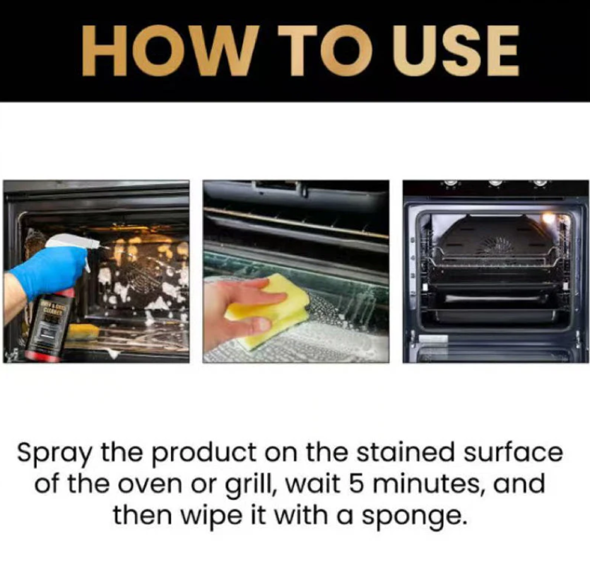 📢📢Buy 2 get 1 free⏰Oven & Grill Cleaner Spray