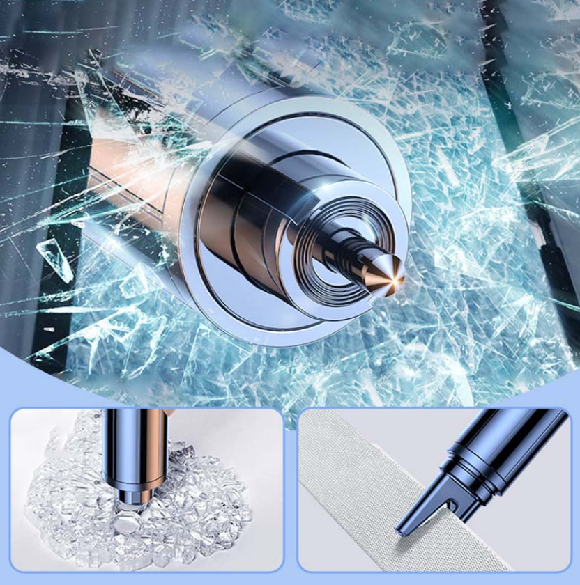 🌟 Hot Sale 50% OFF🌟Emergency Car Window Breaker Seatbelt Cutter Tool