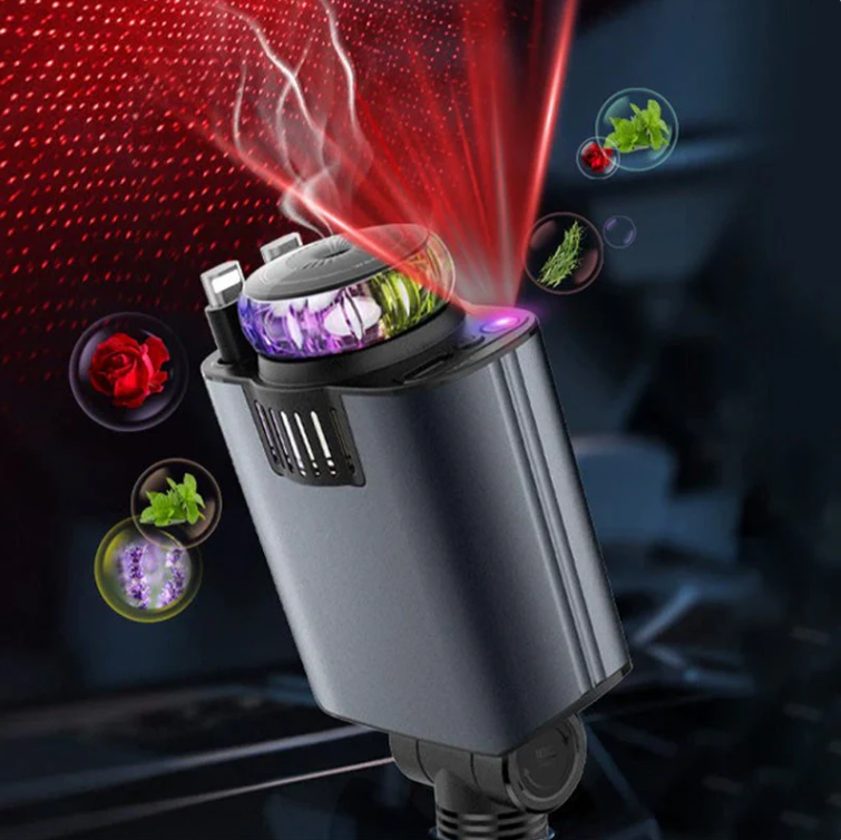 🔋⚡5-in-1 Charger & Aroma Diffuser & Starlight Ceiling $29.99 Regular price$59.98Sale price 50 %