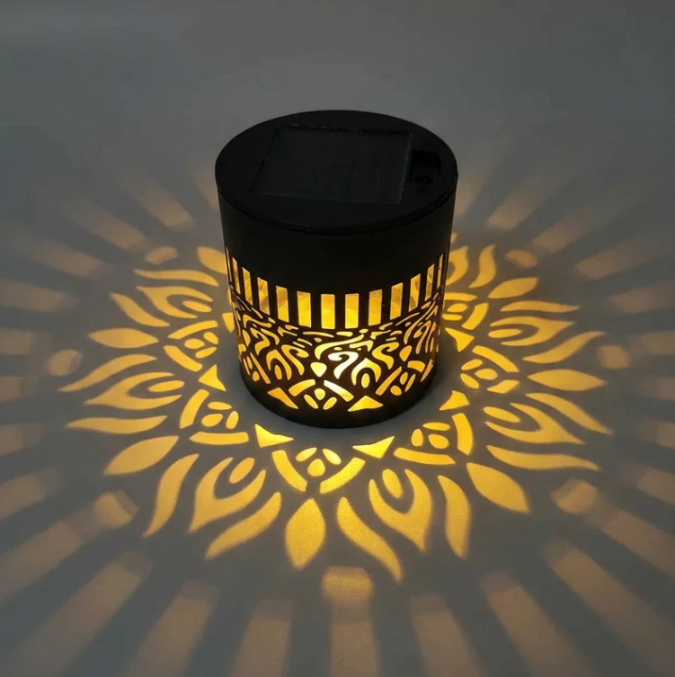 📢📢50% OFF !!!⏰Solar-Powered Mandala Projector Light
