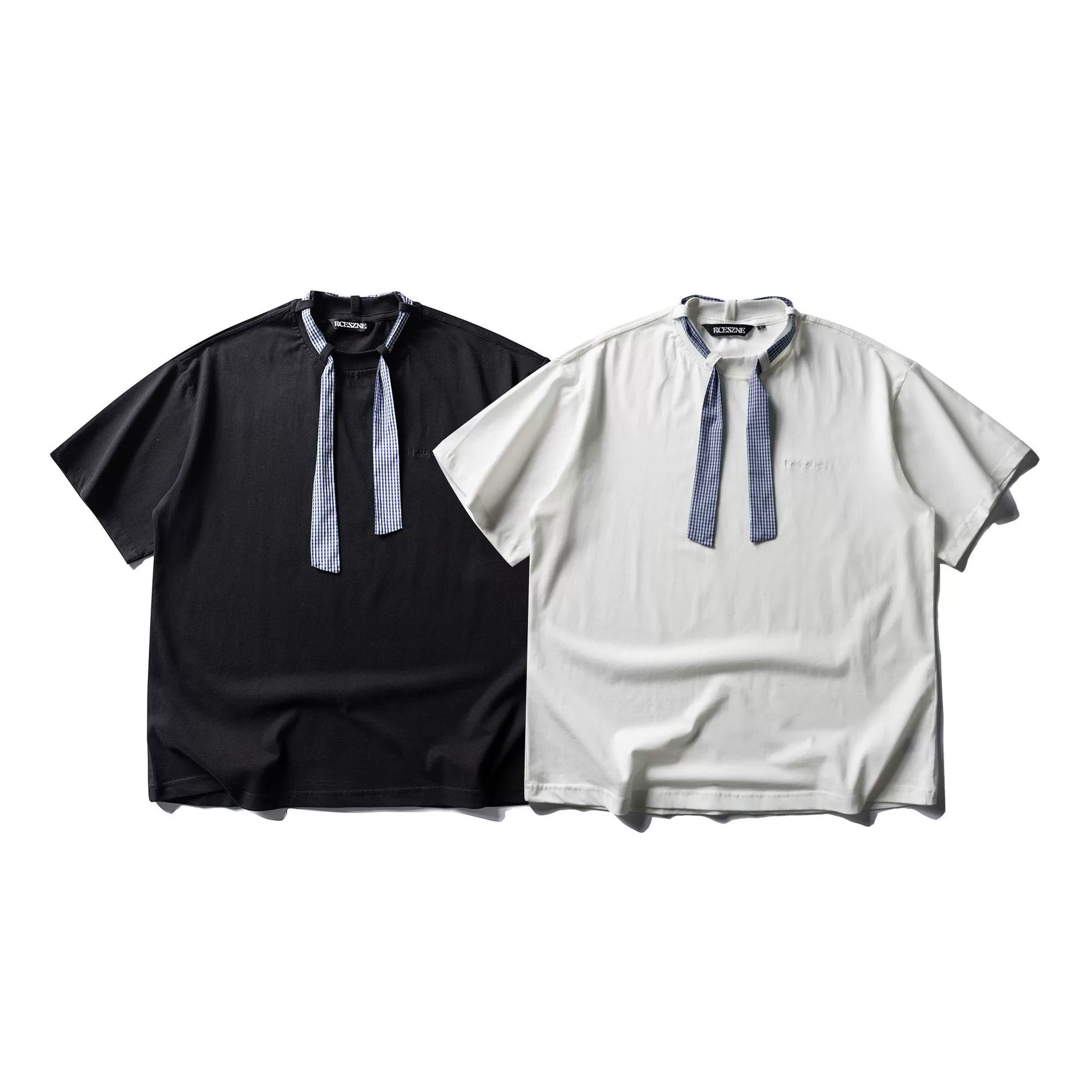 着脱可能リボン付き半袖Ｔシャツ