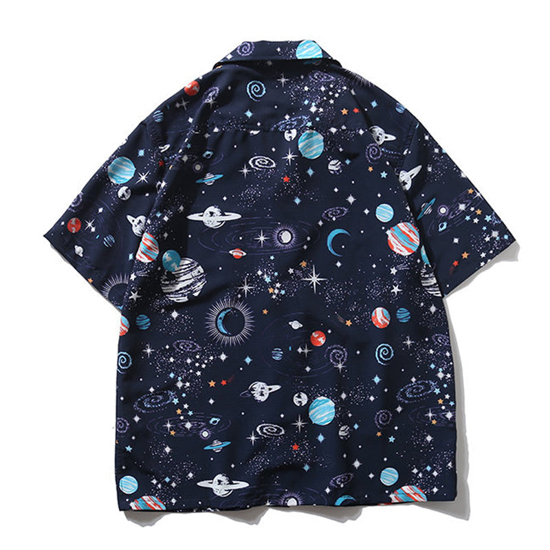 惑星・宇宙総柄アロハシャツ – Streofit shop