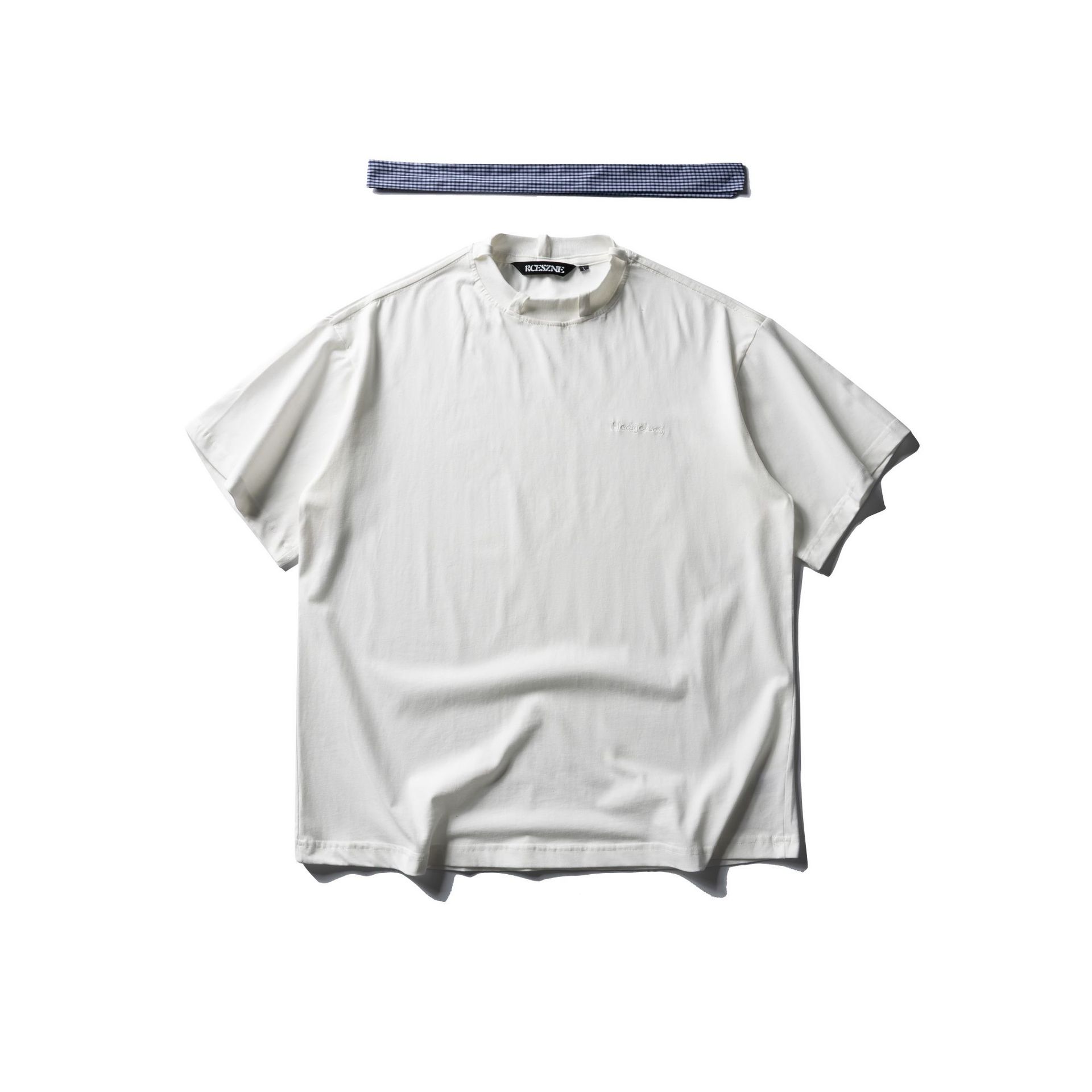 着脱可能リボン付き半袖Ｔシャツ