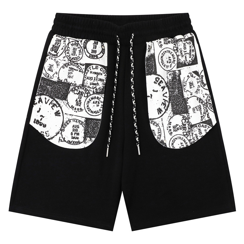 アメカジ切替えゆったり感ショートパンツ