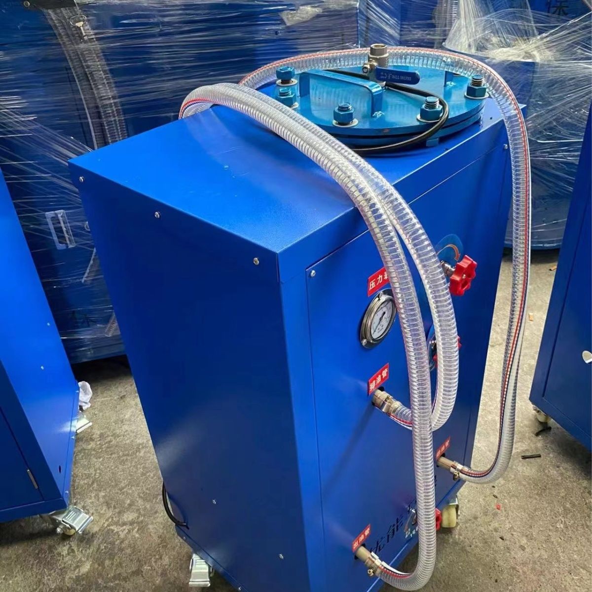 A filter element oil filter machine