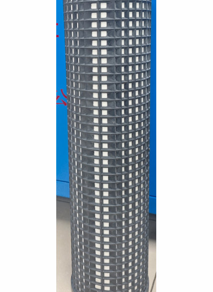Plastic filter element