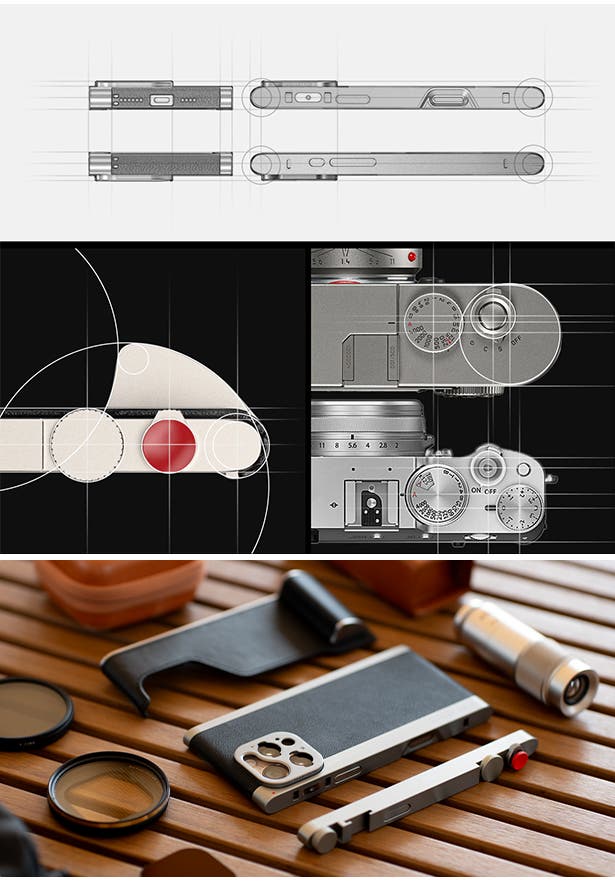 レトロカメラ風デザインのFotorGear Retro DMF