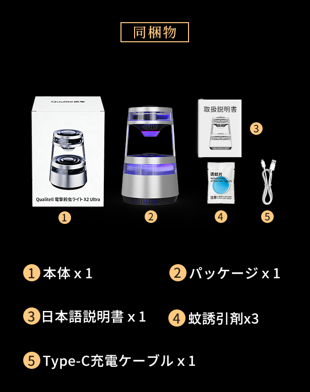 X2 Ultra セット内容
