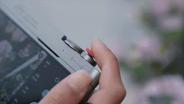 シャッターボタンの操作感