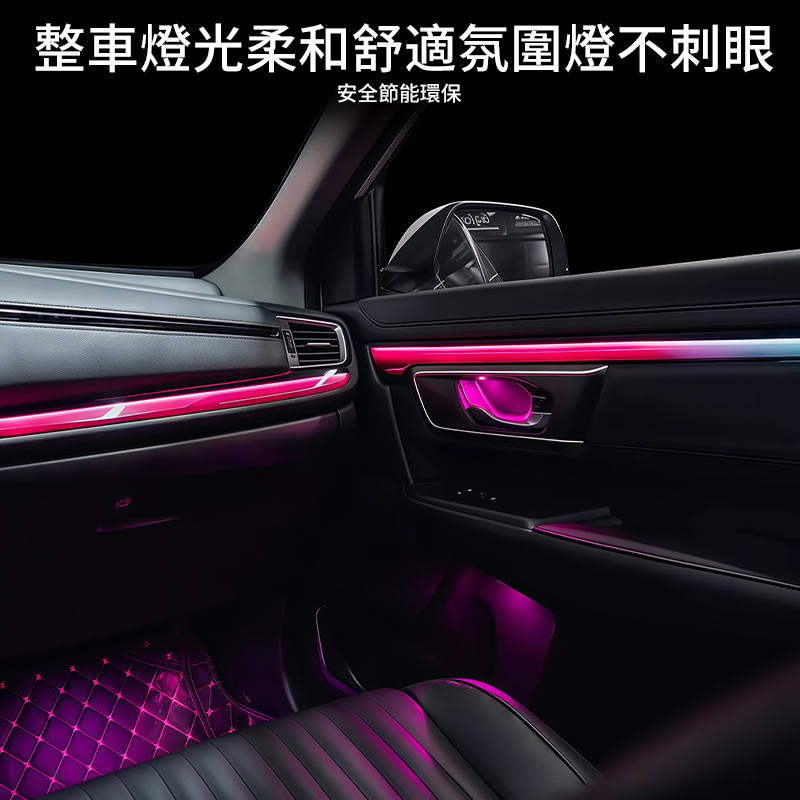 适用于沃爾卡適用本田CRV5/CRV5.5氛圍燈17-22款款皓影氛圍燈裝飾改裝專用車內氣氛燈