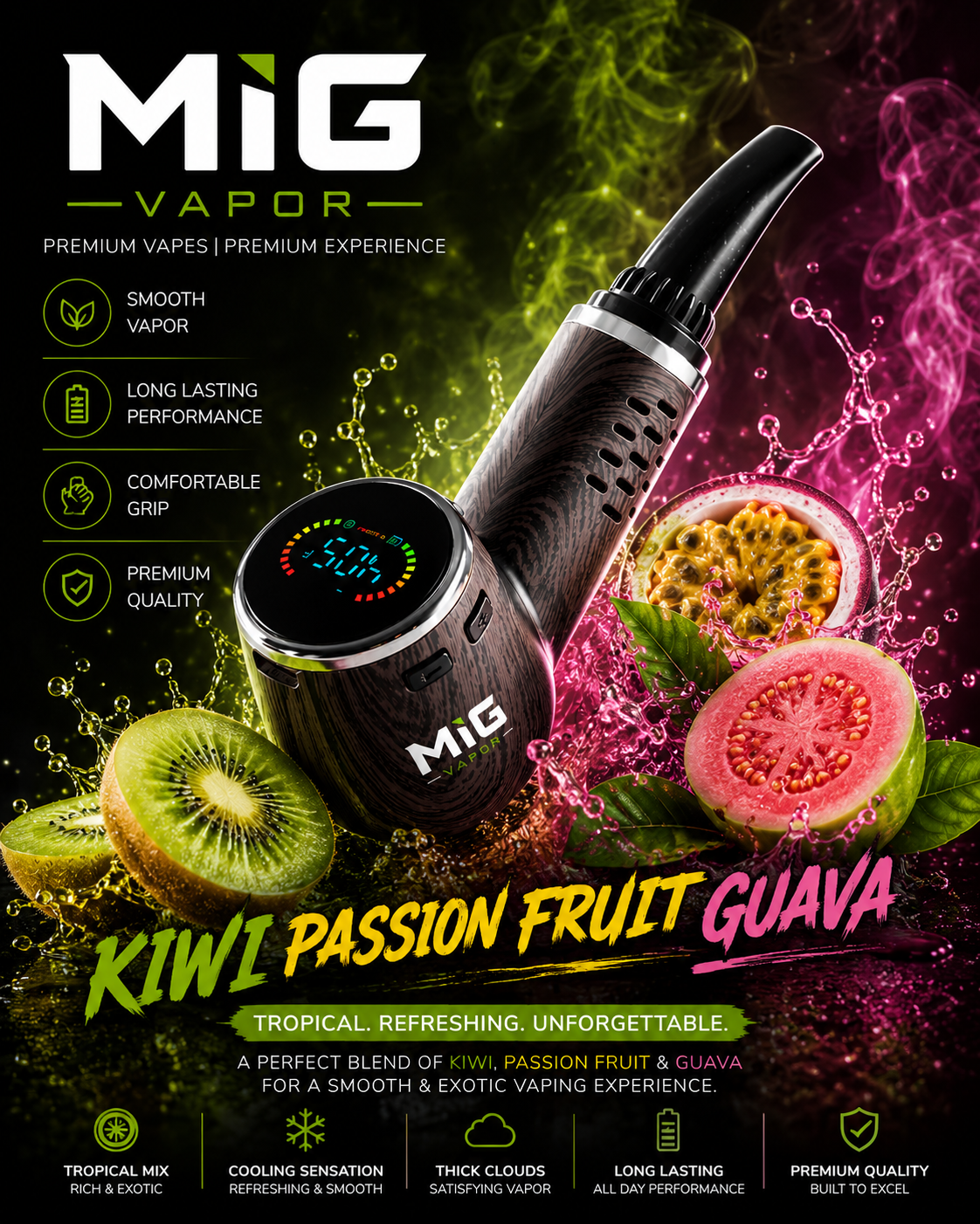 MIG V3 Dry Herb Vaporizer