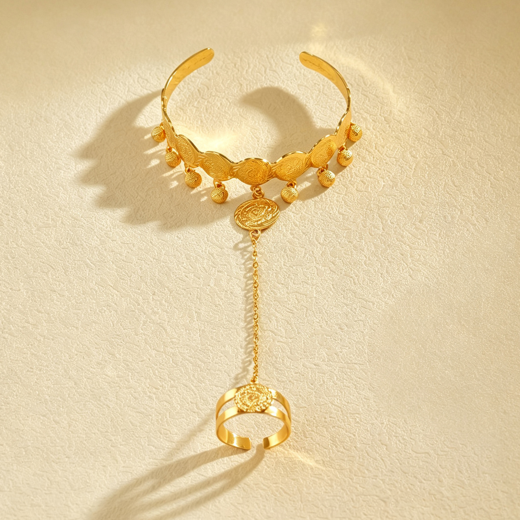24k Color Copper Gold-plated Bracelet-1