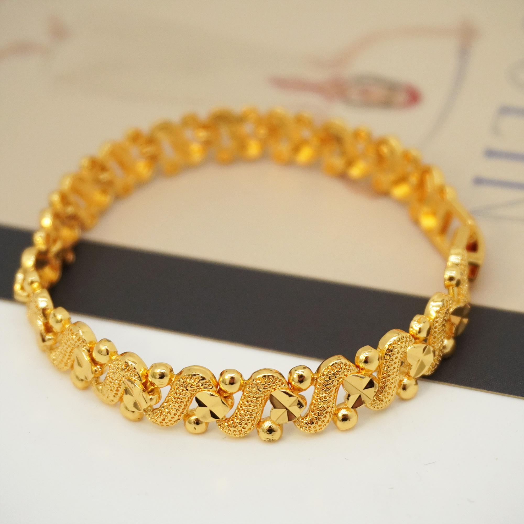 [Copy]24k Gold-plated copper Bracelet