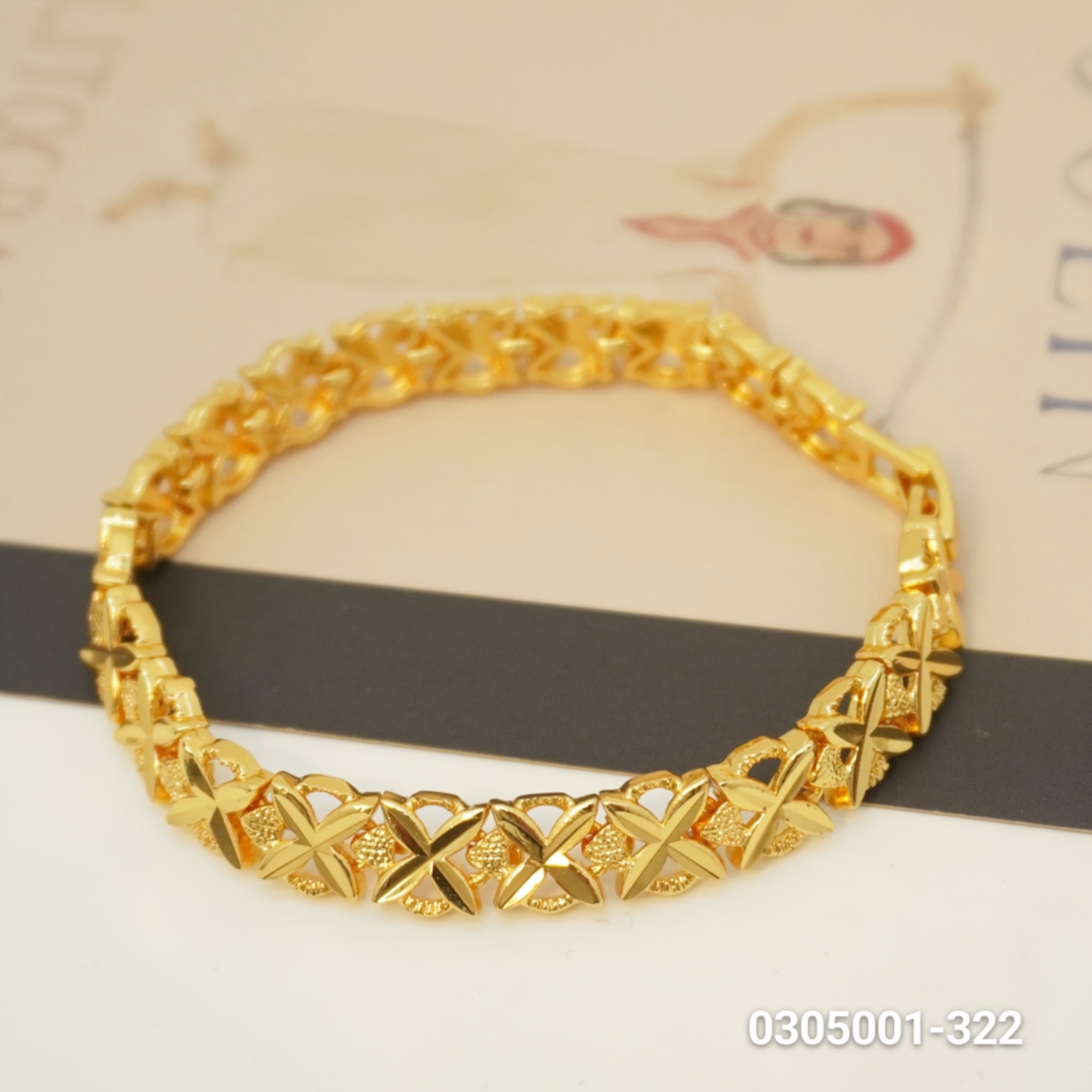 24k Gold-plated copper Bracelet