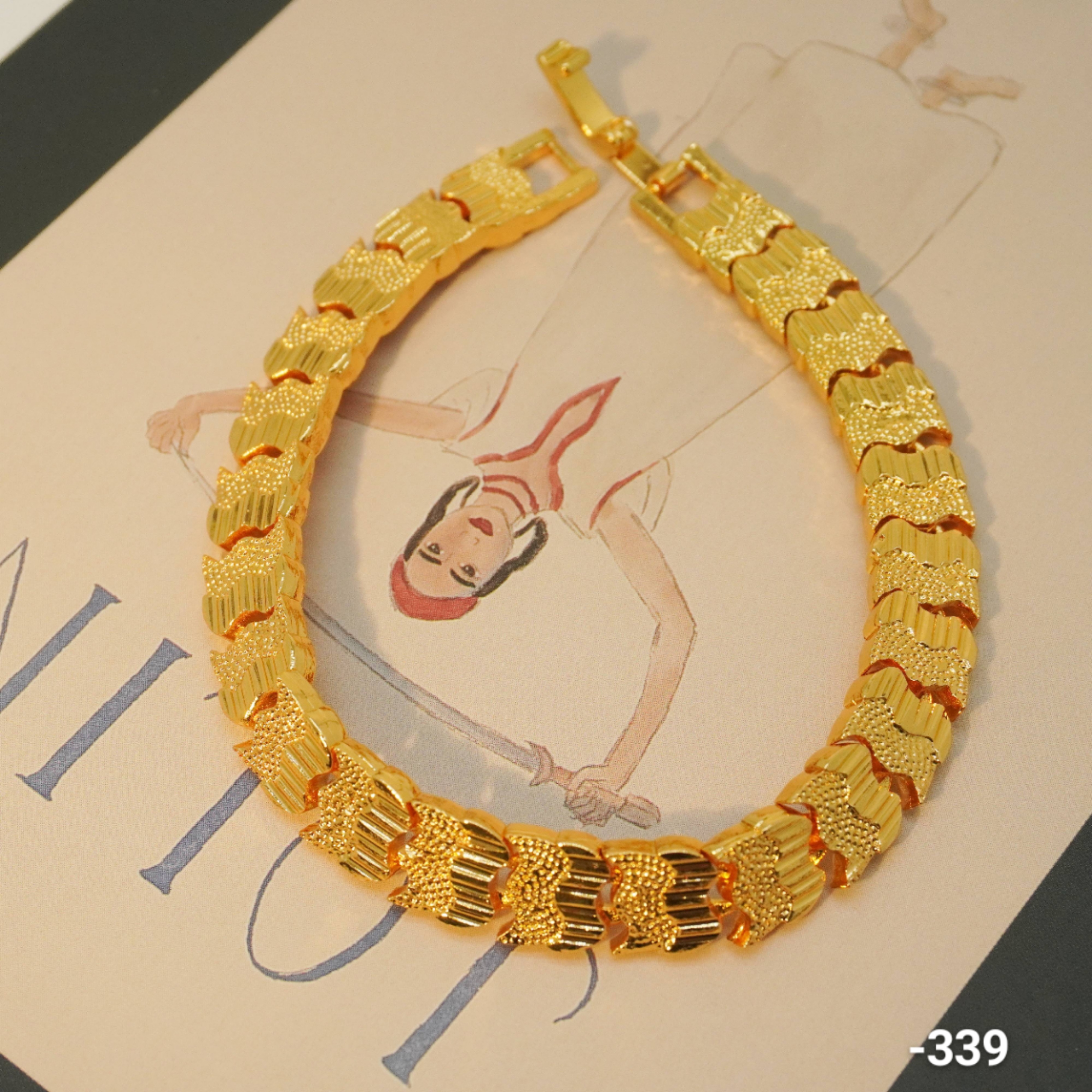 24k Gold-plated copper Bracelet