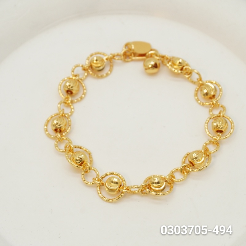 24k Gold-plated Copper Bracelet