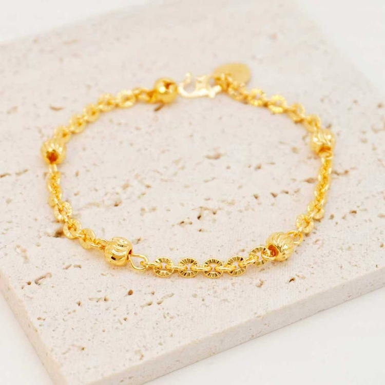 24k Gold-plated Copper Bracelet