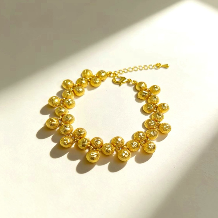 24k Gold-plated Copper Bracelet