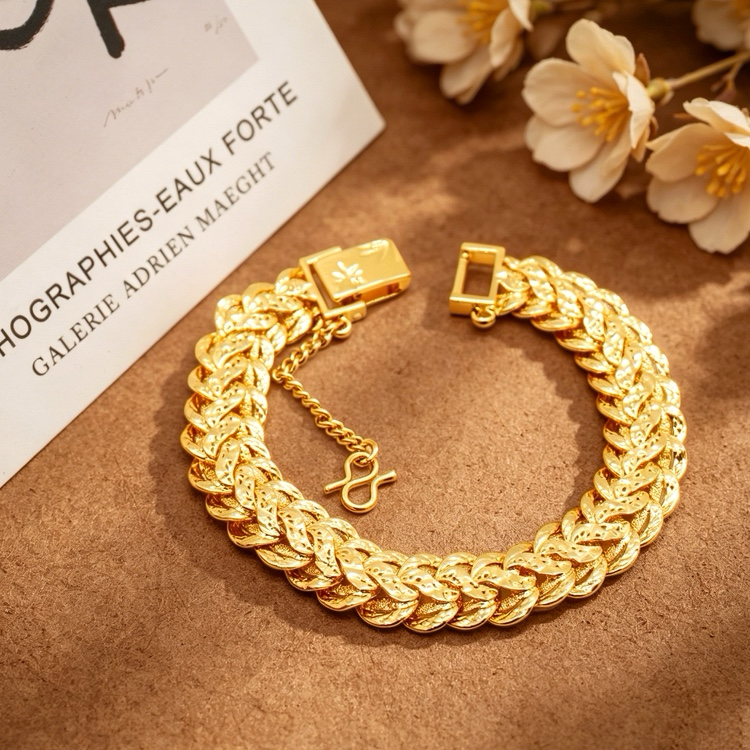 24k Gold-plated copper Bracelet