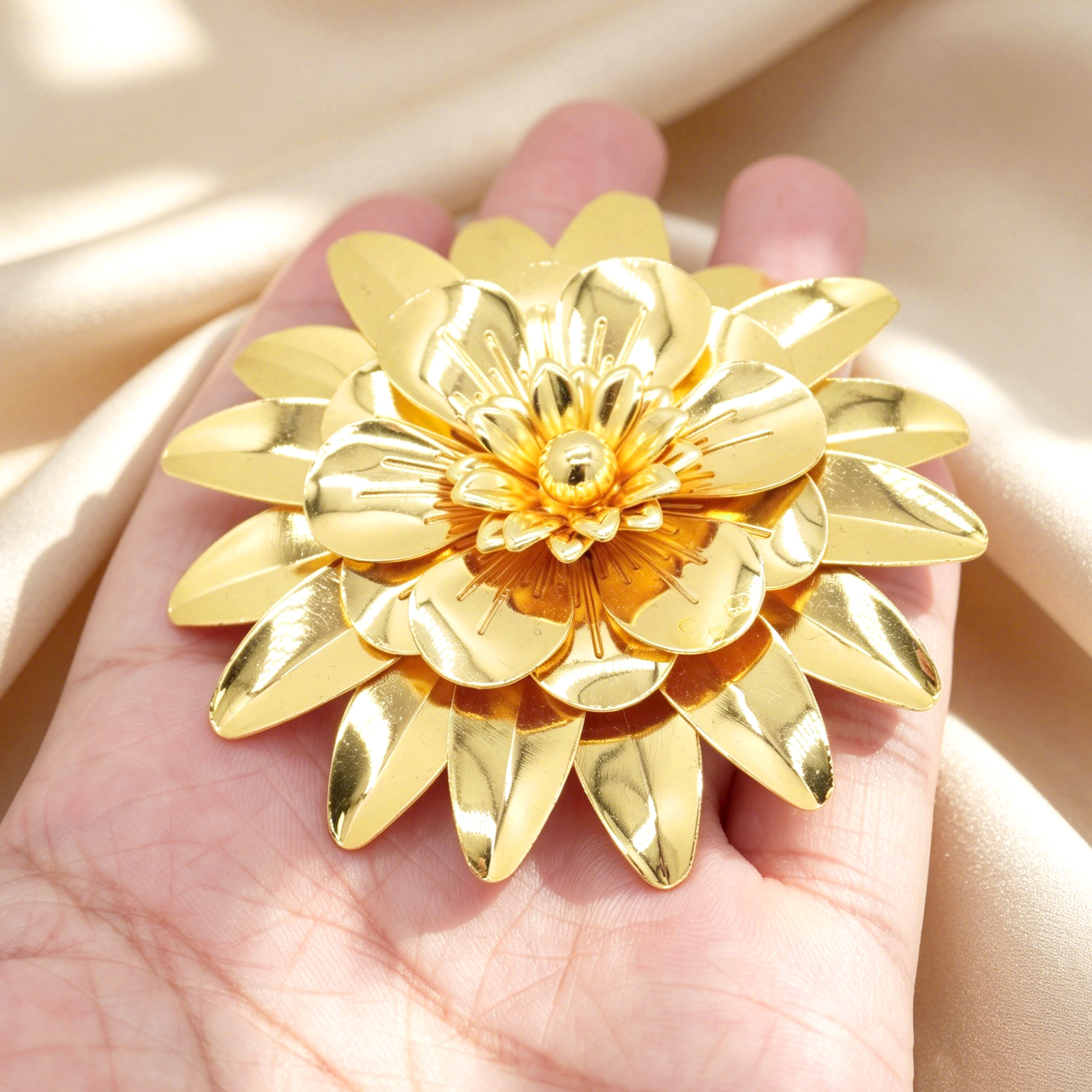 24k Color Iron Gold-plated Ring