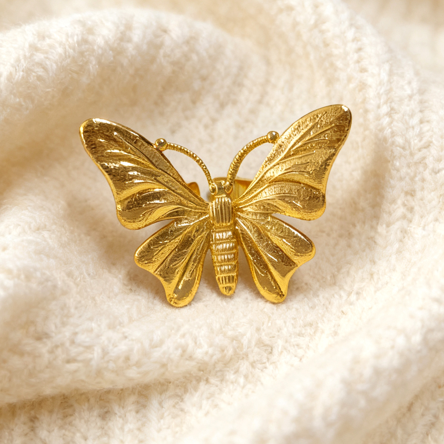 24k Color Iron Gold-plated Ring