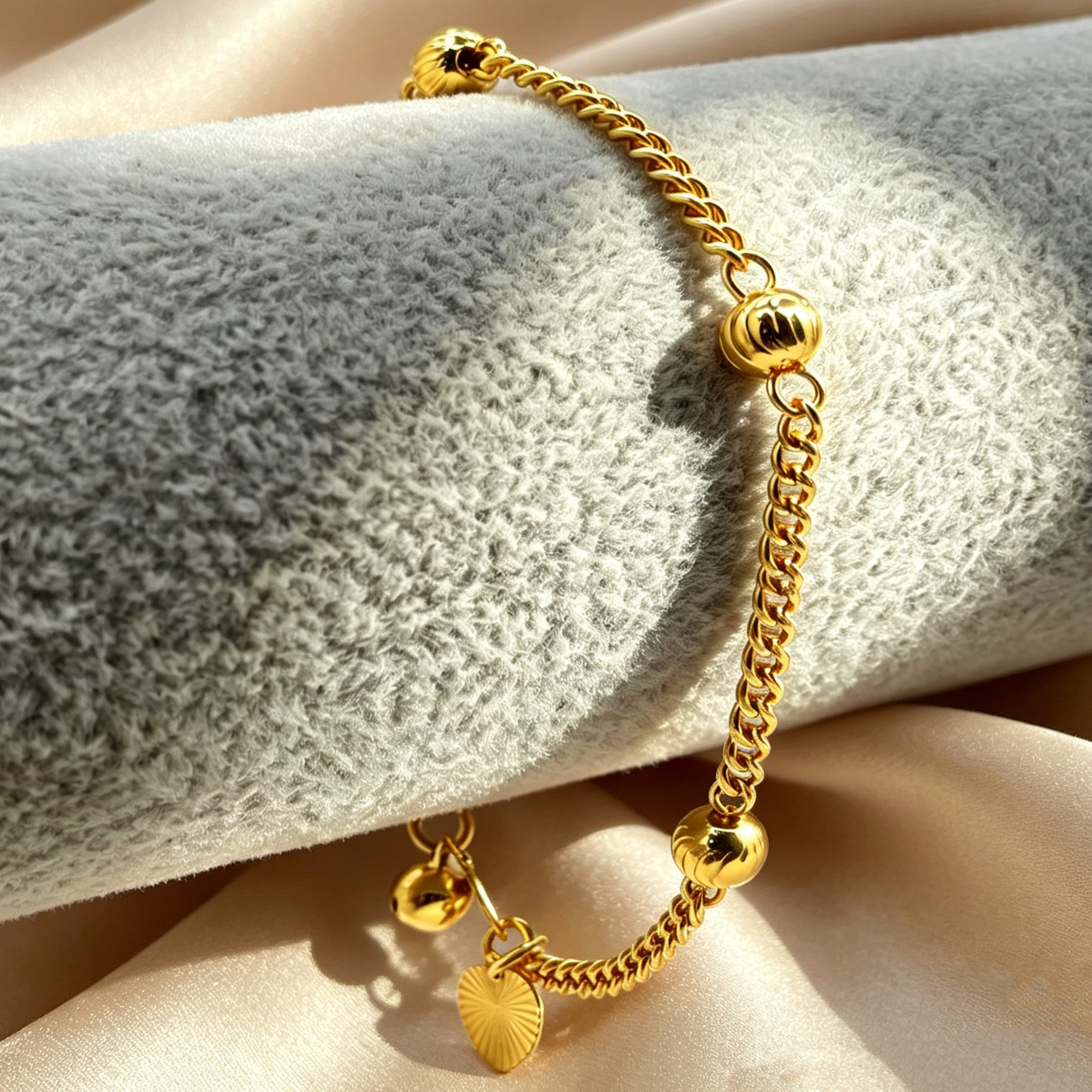 24k Gold-plated Copper Bracelet