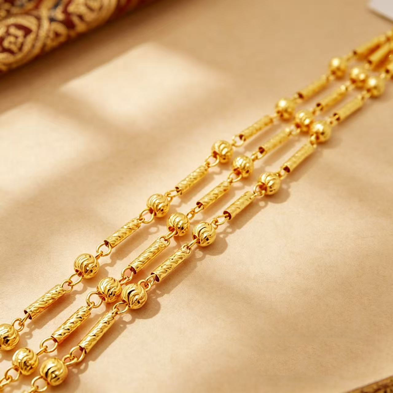 24k Gold-plated Copper Bracelet
