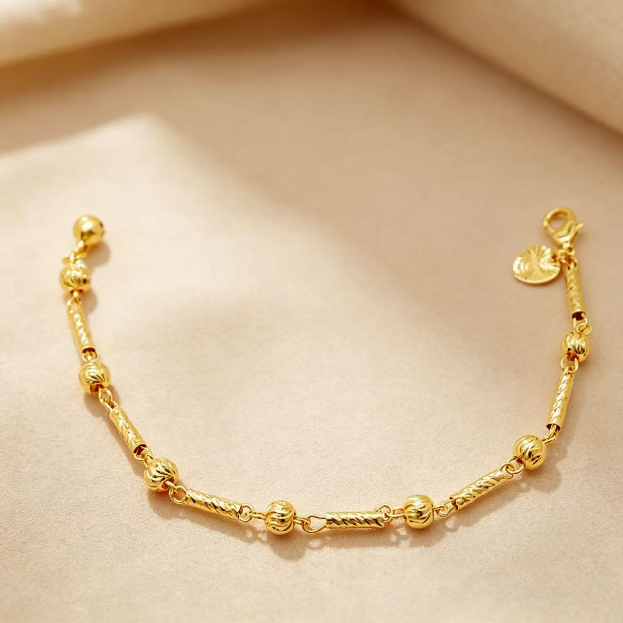 24k Gold-plated Copper Bracelet