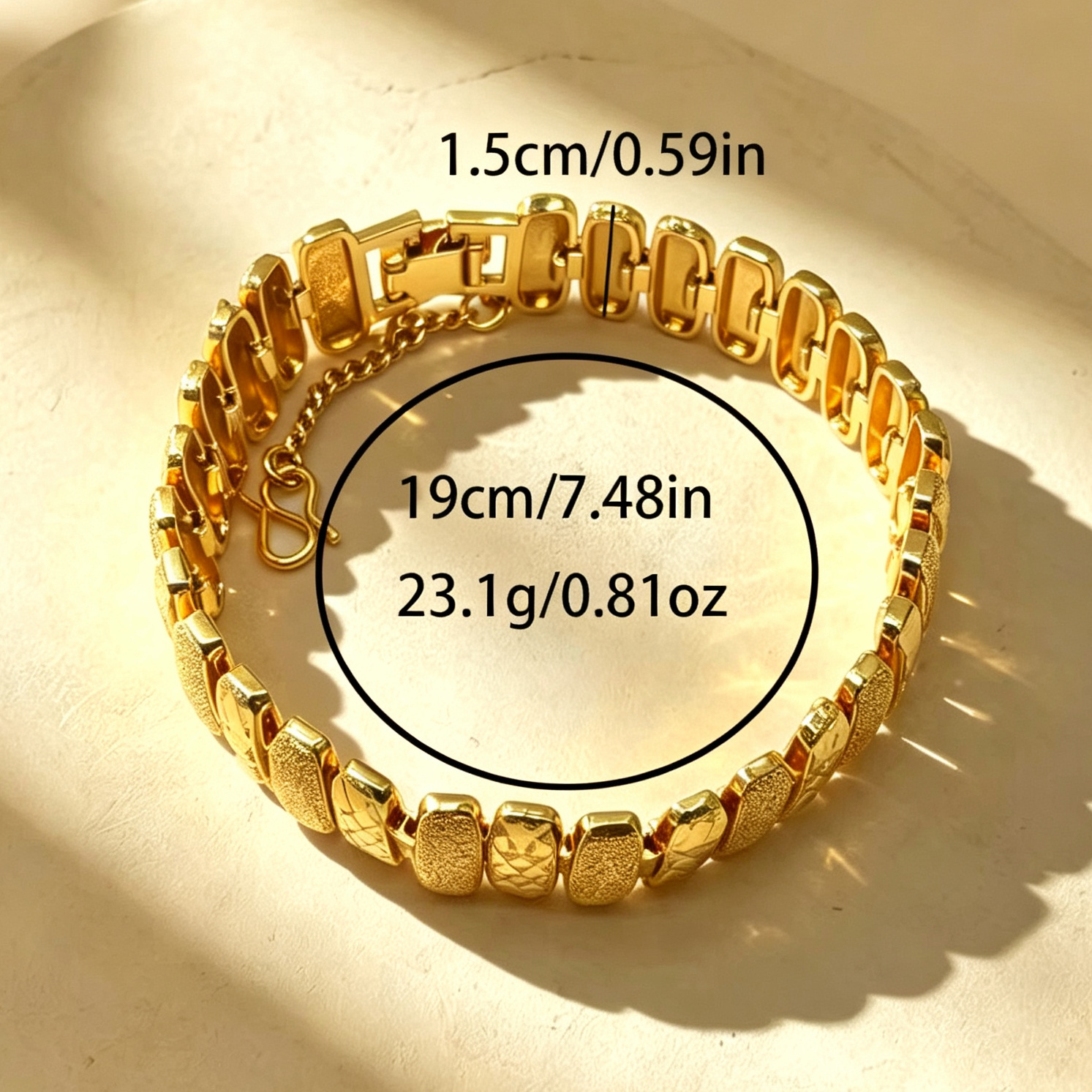 24k Gold-plated copper Bracelet
