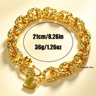 24k Gold-plated Alloy Bracelet