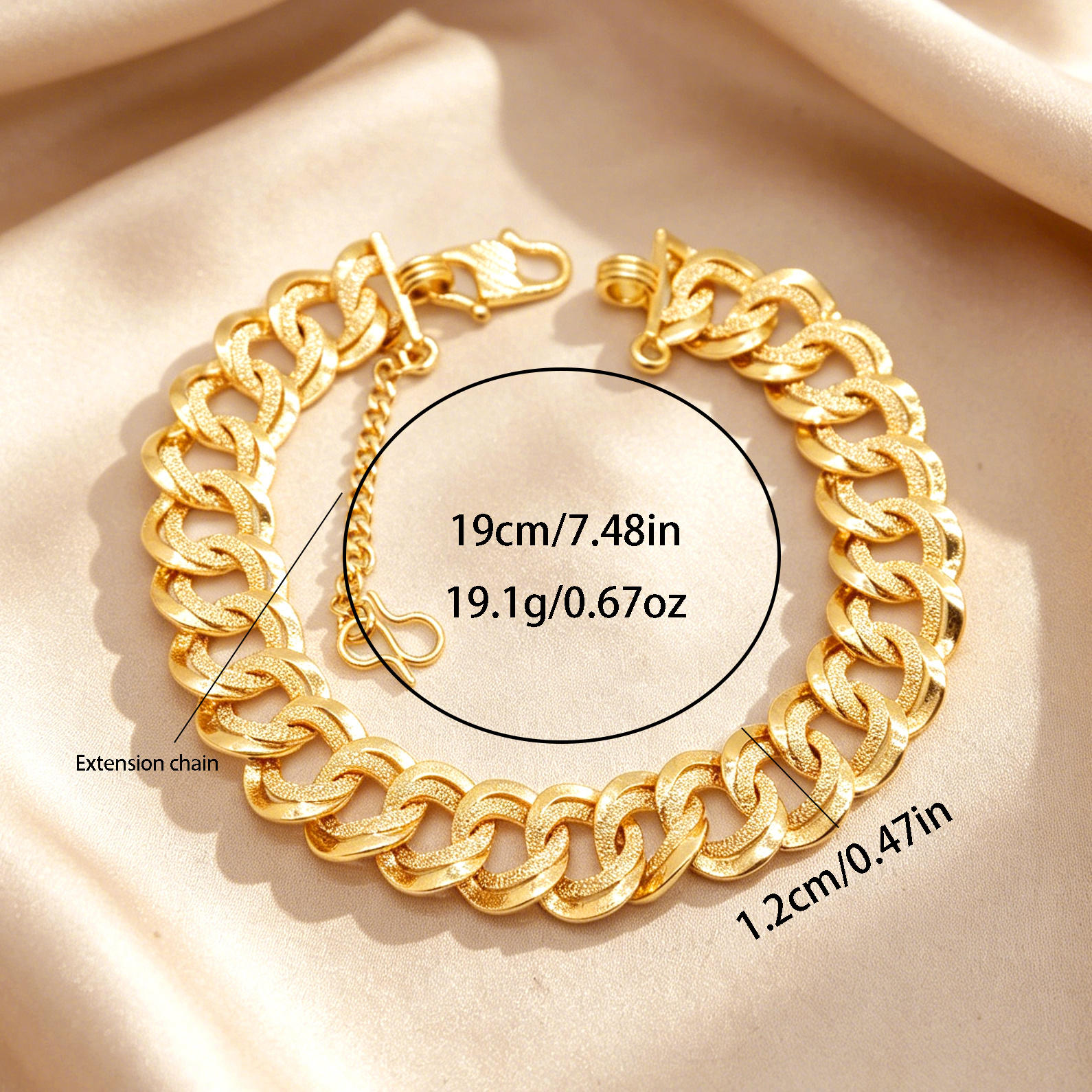 24k Gold-plated copper Bracelet