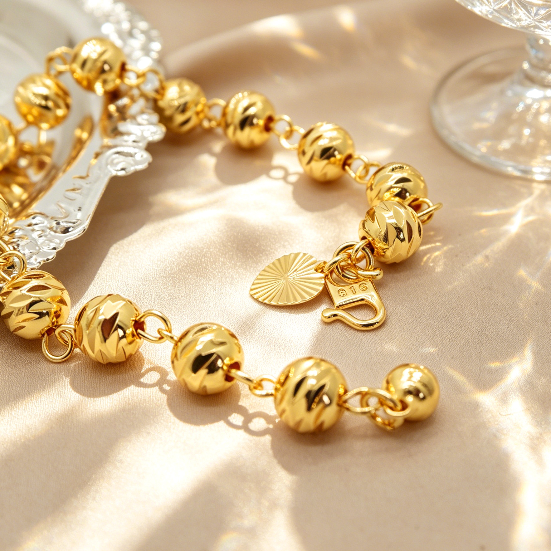 24k Gold-plated Copper Bracelet