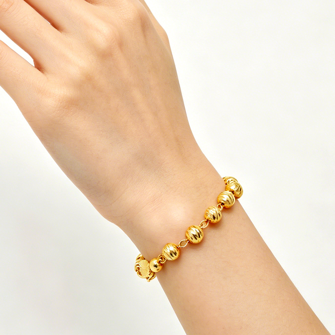 24k Gold-plated Copper Bracelet